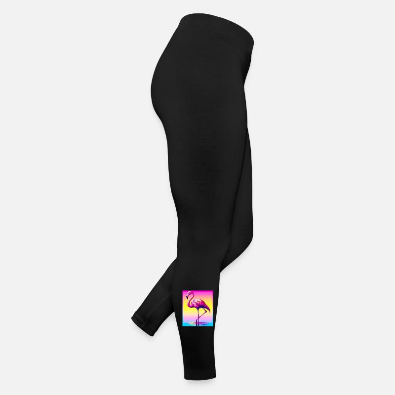 Flamingo Frauen Jersey Leggings