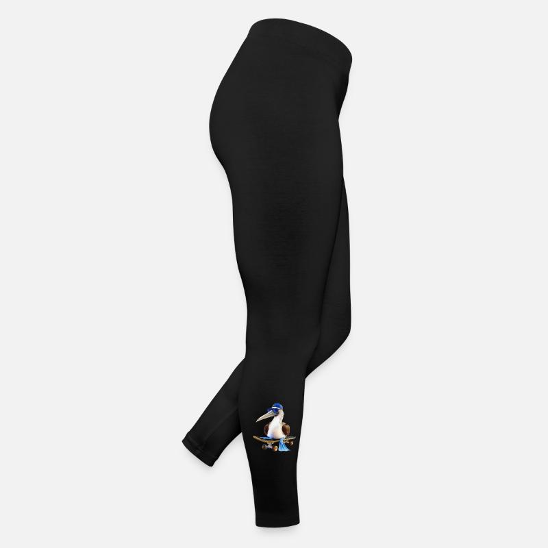 Blue-footed booby skateboard Women’s Jersey Leggings