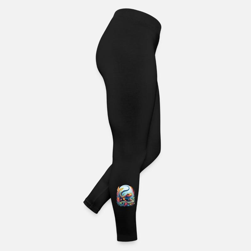Salamander Unterwasser Frauen Jersey Leggings