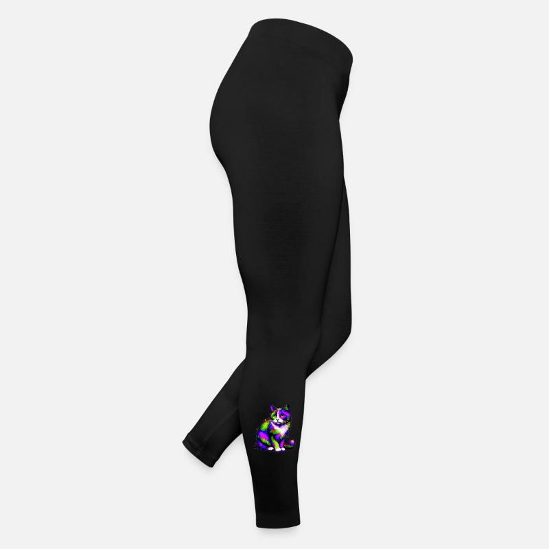 Chat Legging en jersey Femme