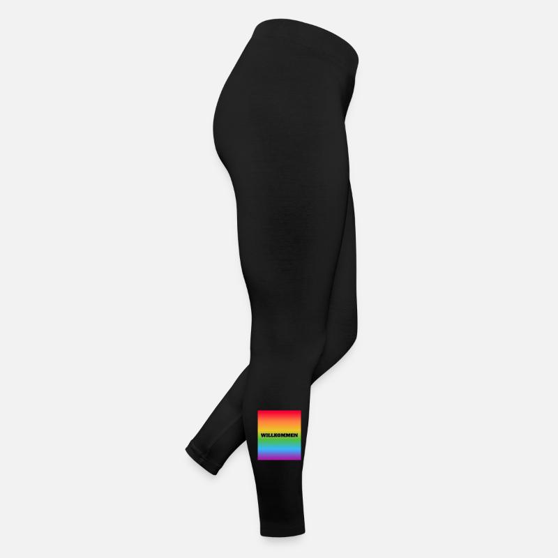 Willkommen Rainbow Welcome Women’s Jersey Leggings