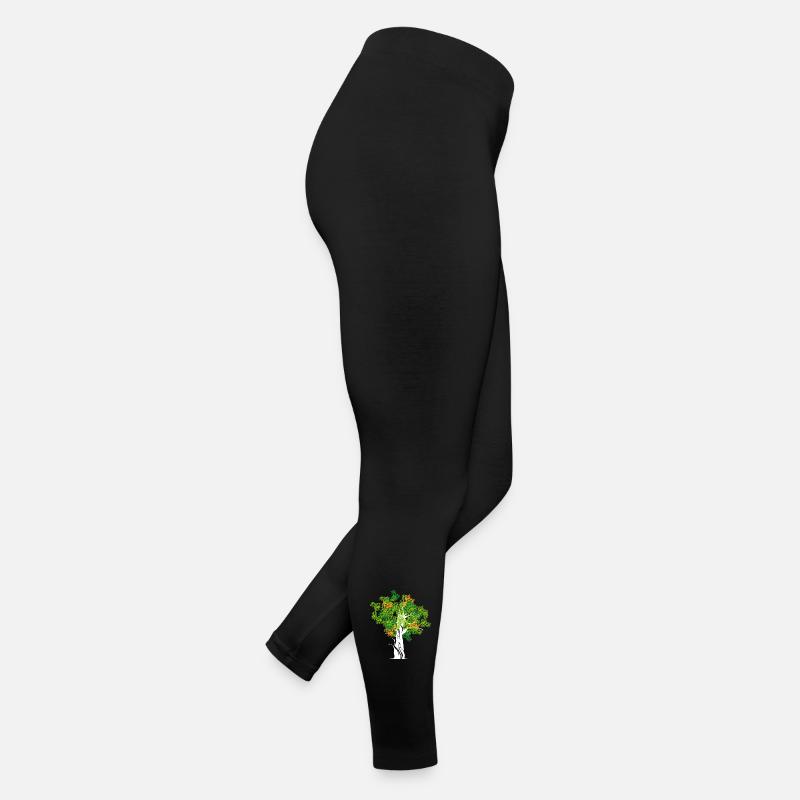 tree tree trees nature symbol colors colors Women’s Jersey Leggings