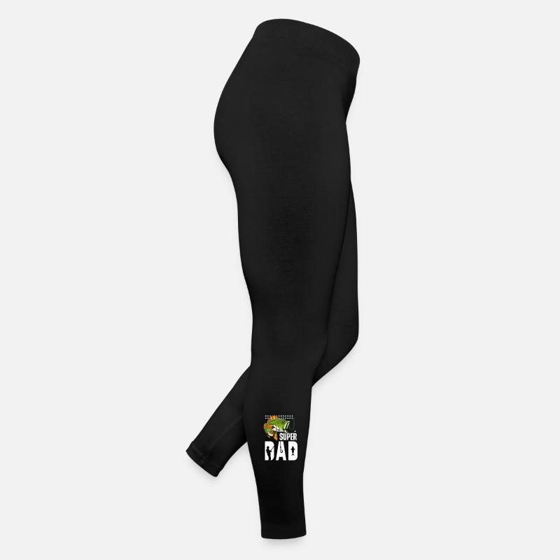 Super Dad Pêche Poisson Géant Legging en jersey Femme