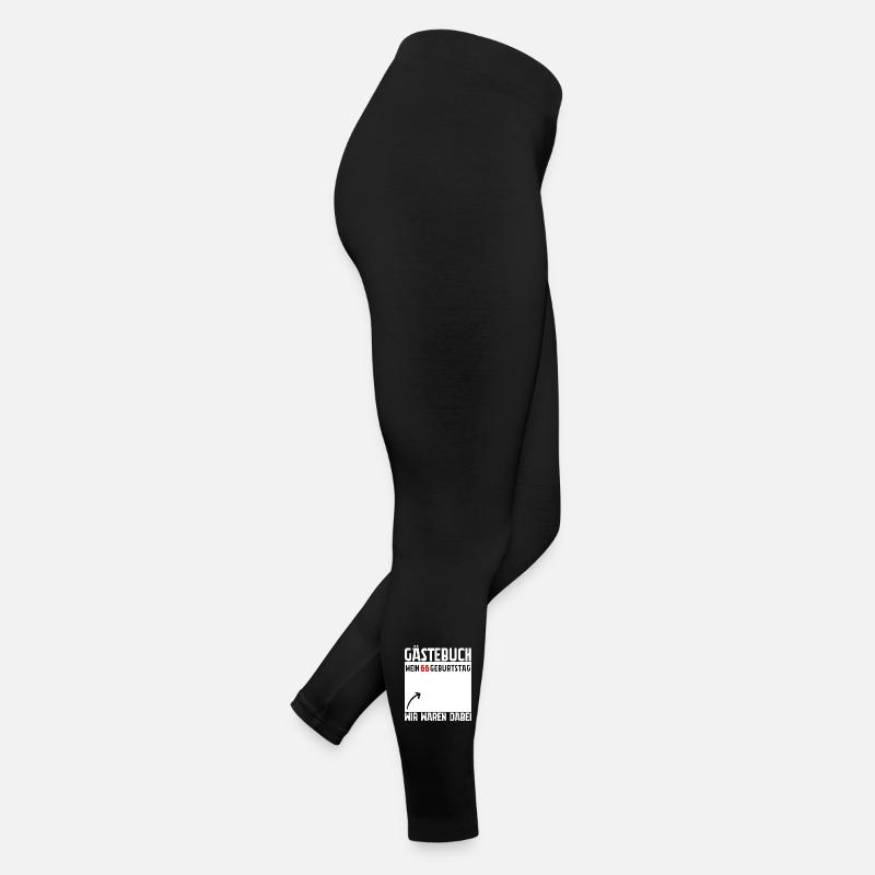 Gästebuch Mein 66. Geburtstag 66 Jahre Geschenk Frauen Jersey Leggings