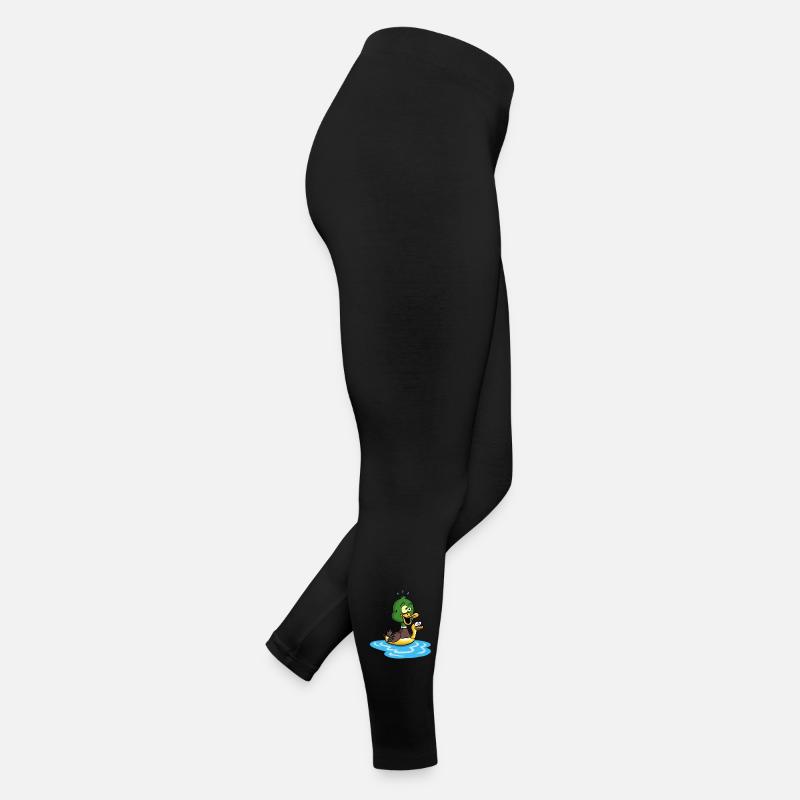 Le canard qui apprend à nager Legging en jersey Femme