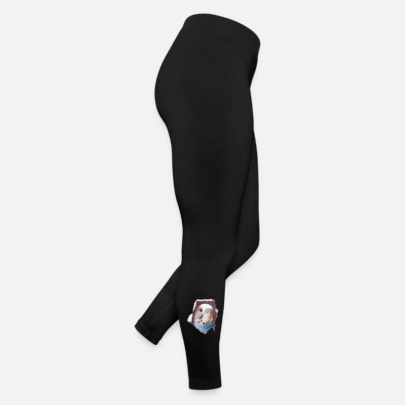Perruche ondulée Legging en jersey Femme