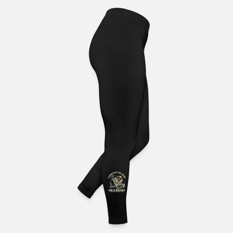Éclipse solaire drôle à Majorque août 2026 Legging en jersey Femme