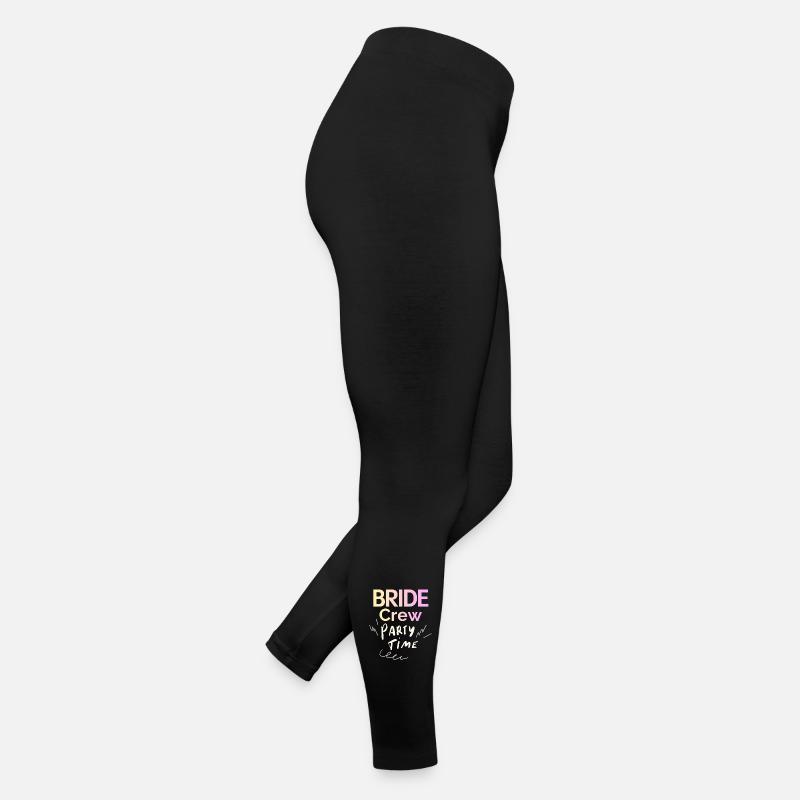 Bride Crew Frauen Jersey Leggings