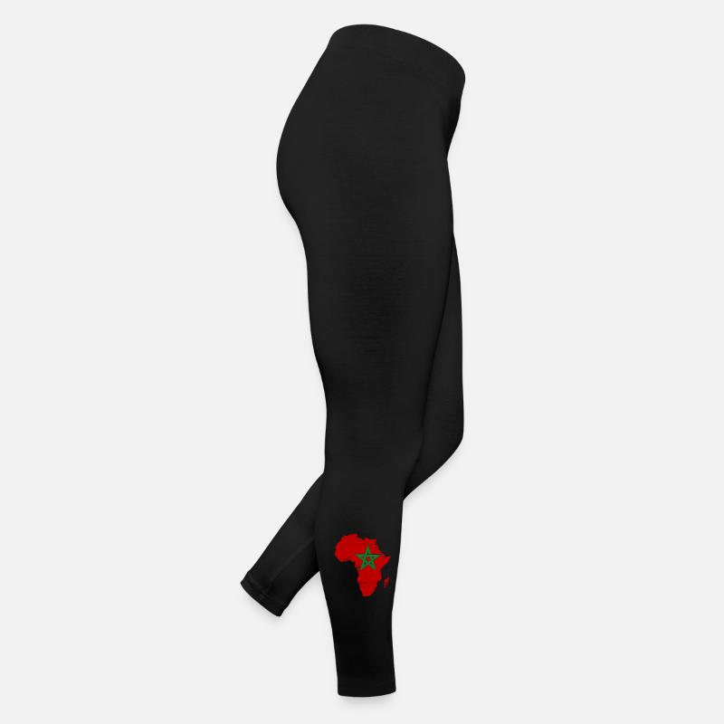 Pavillon du Maroc Afrique Legging en jersey Femme