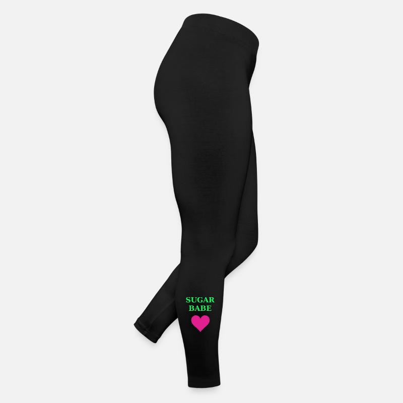 Sugar Babe Heart Neon Legging en jersey Femme