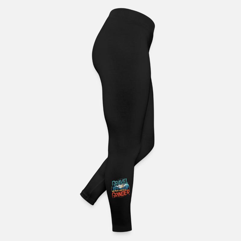 Design eines Gravelbikes mit Farbverlauf Frauen Jersey Leggings