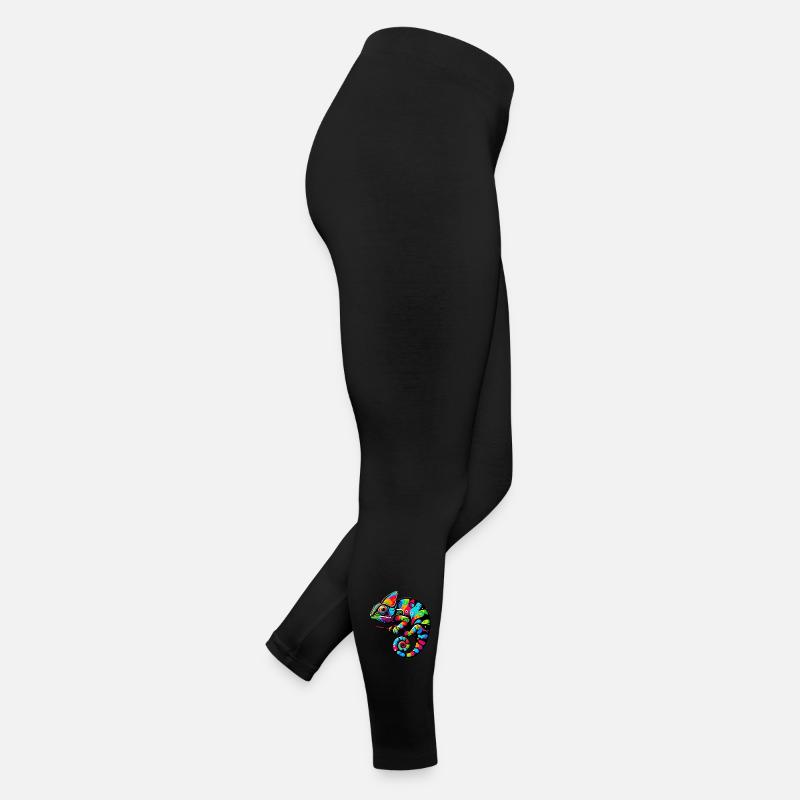 Chamäleon Frauen Jersey Leggings