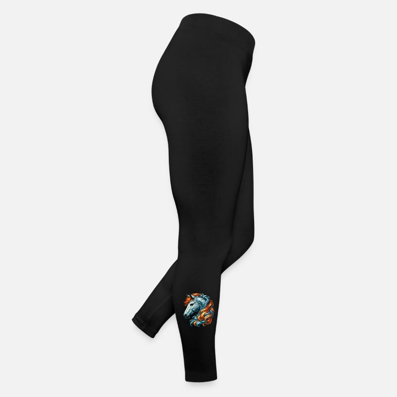 Pferd Frauen Jersey Leggings