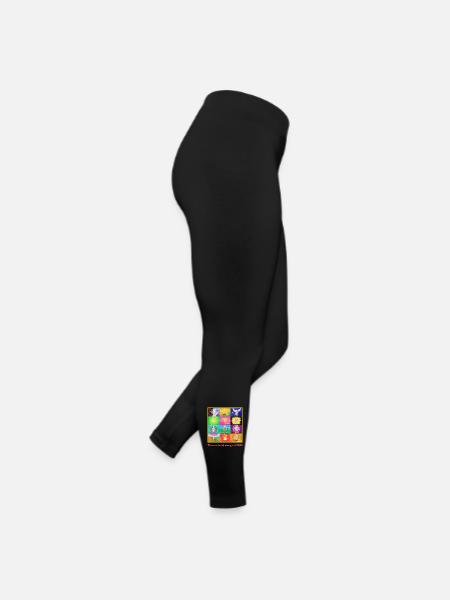 JahresEnergie-Bild 2025 - Sonja Ariel von Staden - Frauen Jersey Leggings - Schwarz - Rechts