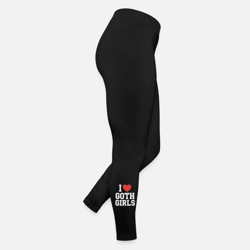 J’aime les filles gothiques Legging en jersey Femme