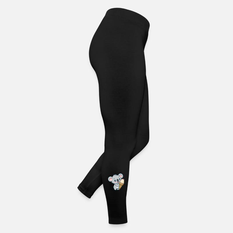 Koala-Gourmand-Eis Frauen Jersey Leggings