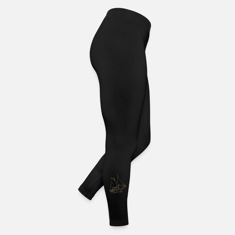 Aventure de voile en silhouette Legging en jersey Femme
