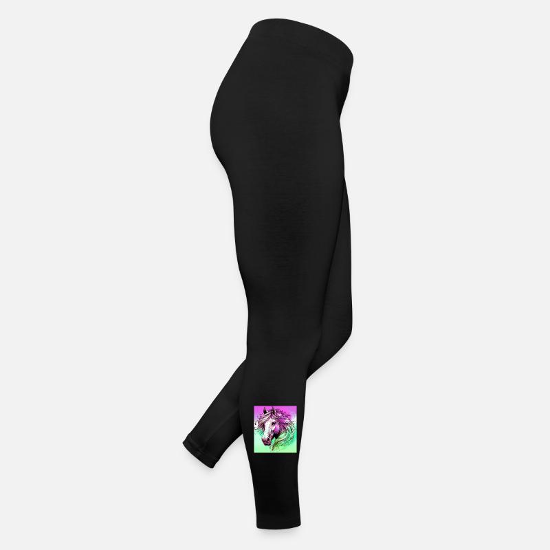 Pferd Frauen Jersey Leggings