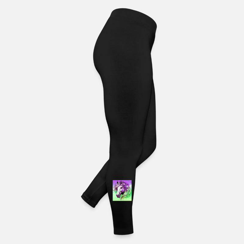 Pferd Frauen Jersey Leggings