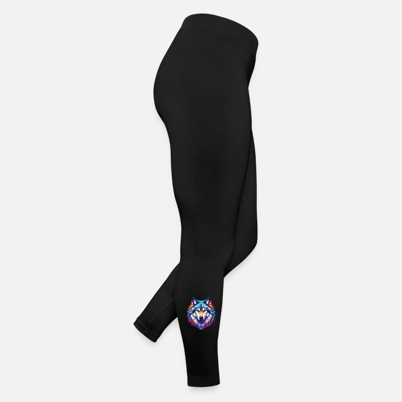 Wolf Frauen Jersey Leggings