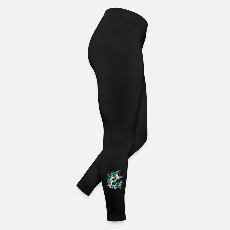 Saumon Legging en jersey Femme