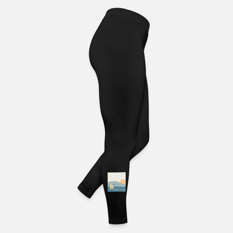 Wind Sun Fun Segeltraum Frauen Jersey Leggings