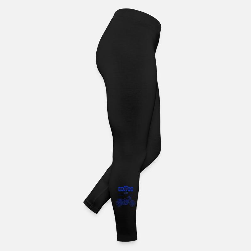 Coffee Ride Motorcycle Women’s Jersey Leggings