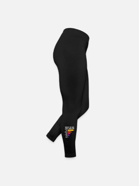 Why I lose in judo Judoka - Women’s Jersey Leggings - black - Right