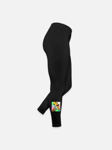 girafe - Legging en jersey Femme - noir