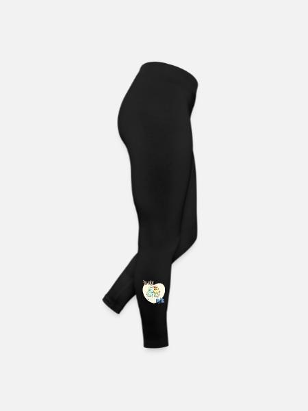 Rosehead - Legging en jersey Femme - noir - Droite