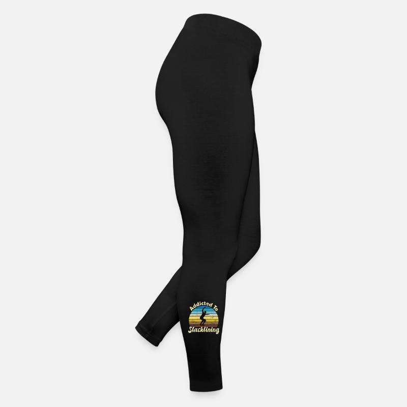 Slackline Slacken Slacklining Frauen Jersey Leggings
