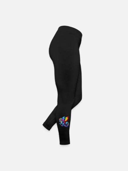 Dragon - Women’s Jersey Leggings - black - Right