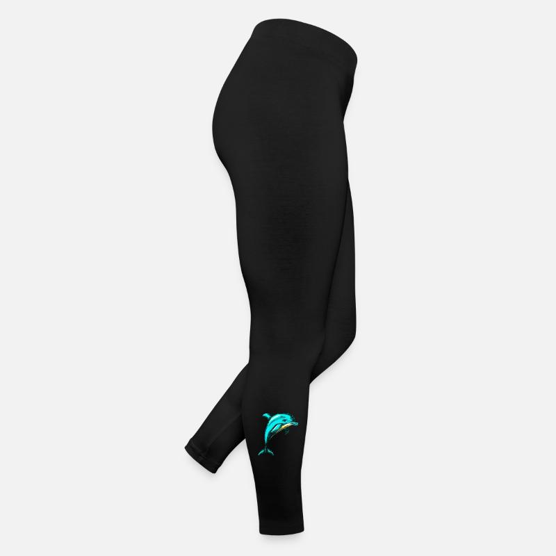 Delfin Frauen Jersey Leggings