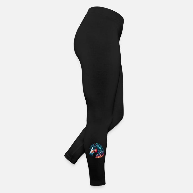 Pferd Frauen Jersey Leggings