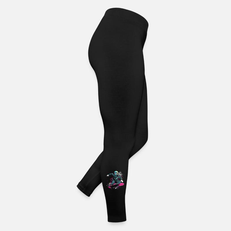 Snowboarder Graphic Women’s Jersey Leggings