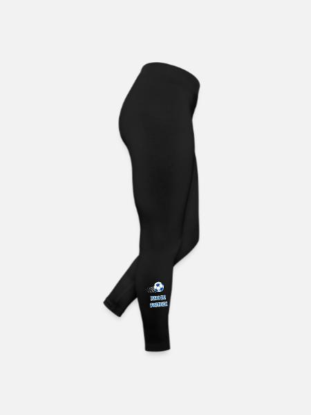 Grandpa Supporter Soccer T-Shirt - Women’s Jersey Leggings - black - Right