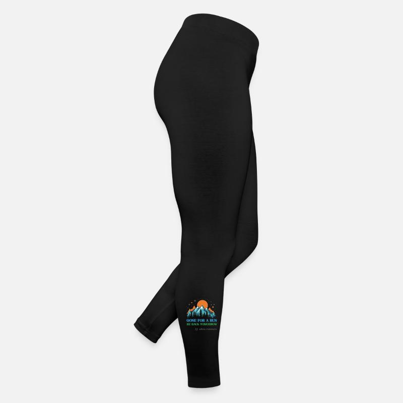 Gone For a Run - Be Back Tomorrow - Ultra Runners Women’s Jersey Leggings