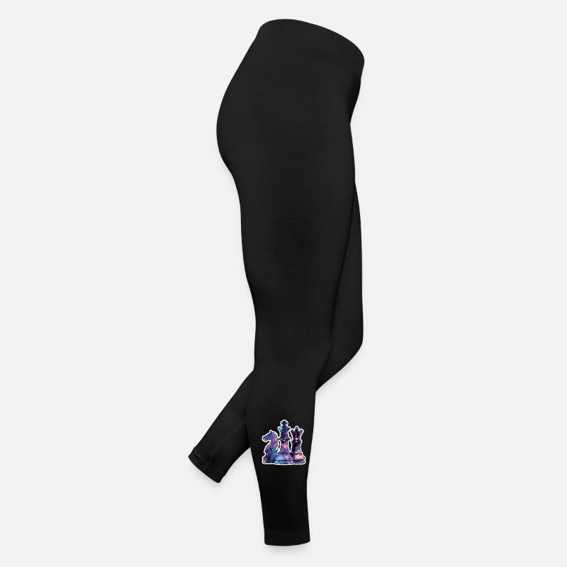 Pièces d’échecs dans l’espace – Galaxy Nebe Legging en jersey Femme
