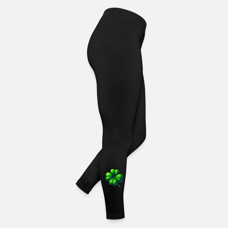 Trèfle à quatre feuilles Legging en jersey Femme