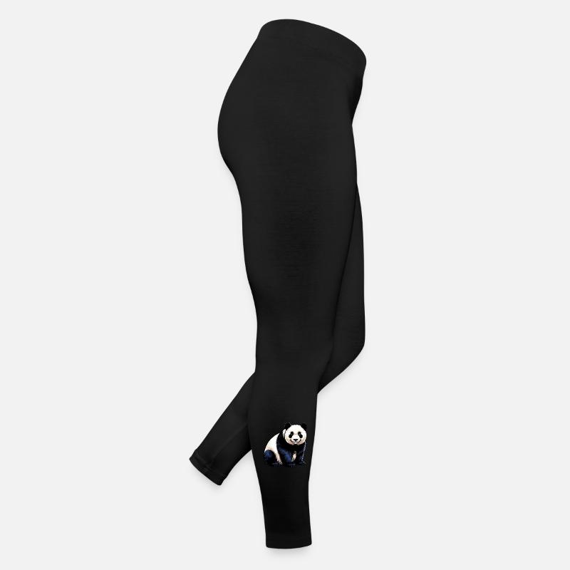 Panda Frauen Jersey Leggings
