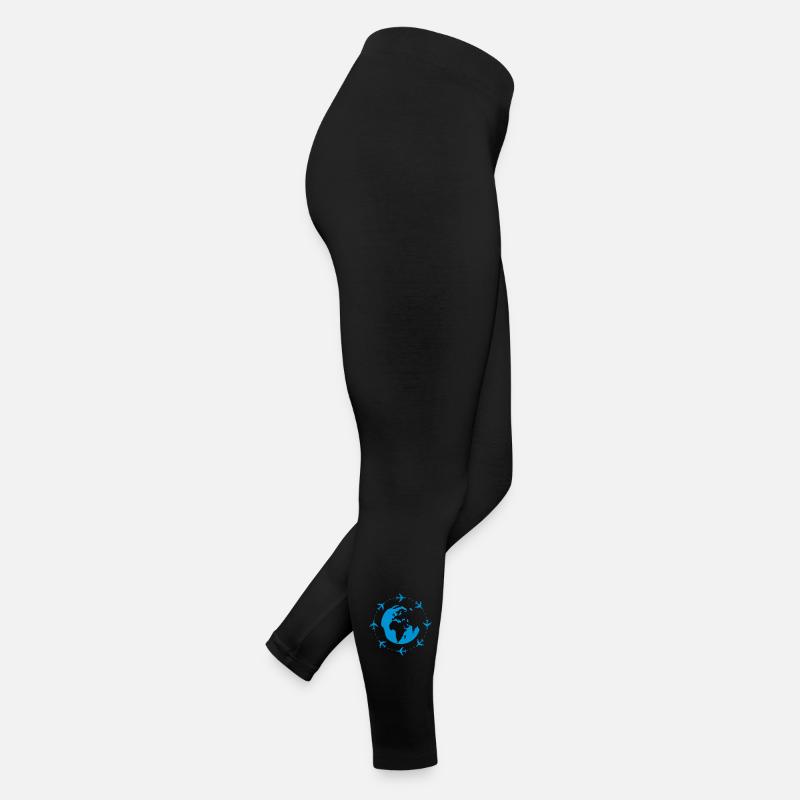 weltreise Frauen Jersey Leggings