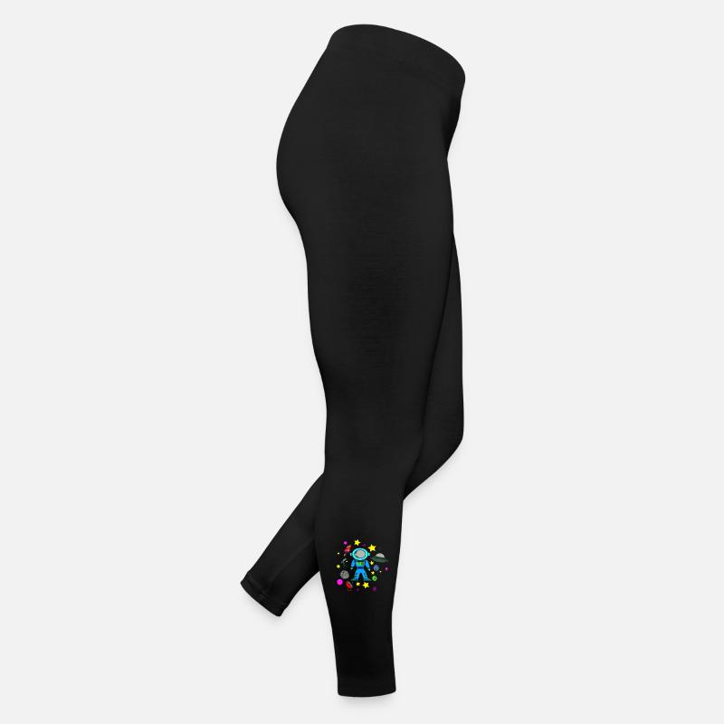 Kids Star Toys Flying Planets Women’s Jersey Leggings