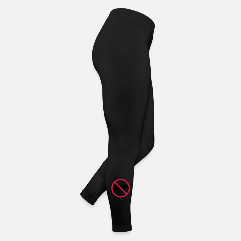 Bär Verboten Schild Frauen Jersey Leggings