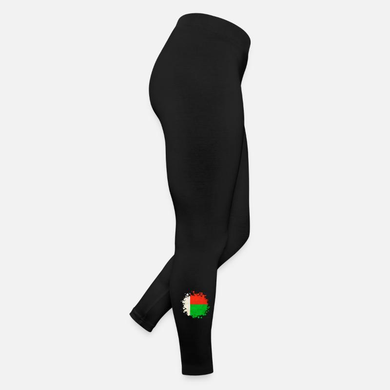 Blob de drapeaux de Madagascar Legging en jersey Femme