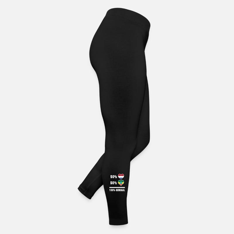 Ethiopie et Pays-Bas 100% Genius Flag Legging en jersey Femme