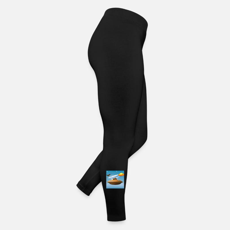 UFO-Kappen Frauen Jersey Leggings
