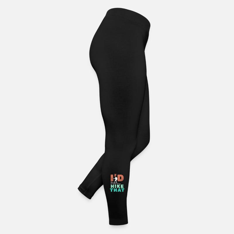 Wandern Wanderer Statement Berggipfel Bergsteigen Frauen Jersey Leggings