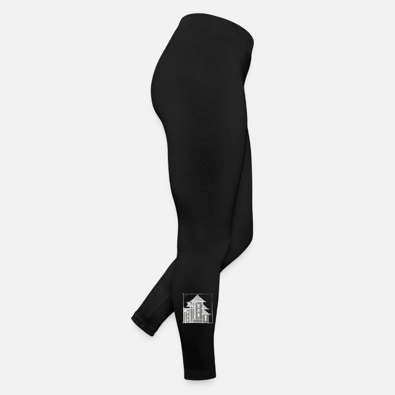 MAISON Legging en jersey Femme