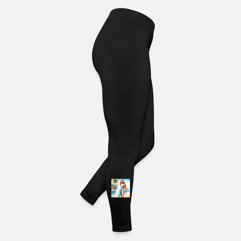 Mädchen Action Surf 2 Frauen Jersey Leggings