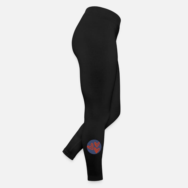 HERZ. HERZ. VALENTINSTAG. LIEBE. LIEBE. PAAR. Frauen Jersey Leggings